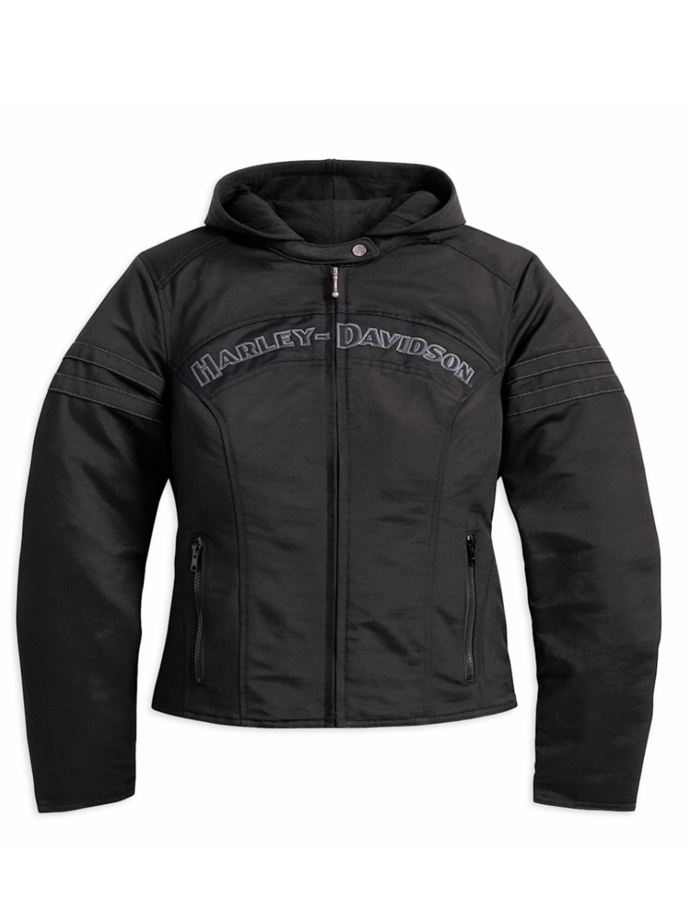 Harley-Davidson Miss Enthusiast 3 in 1 Casual Riding Jacket sz XL